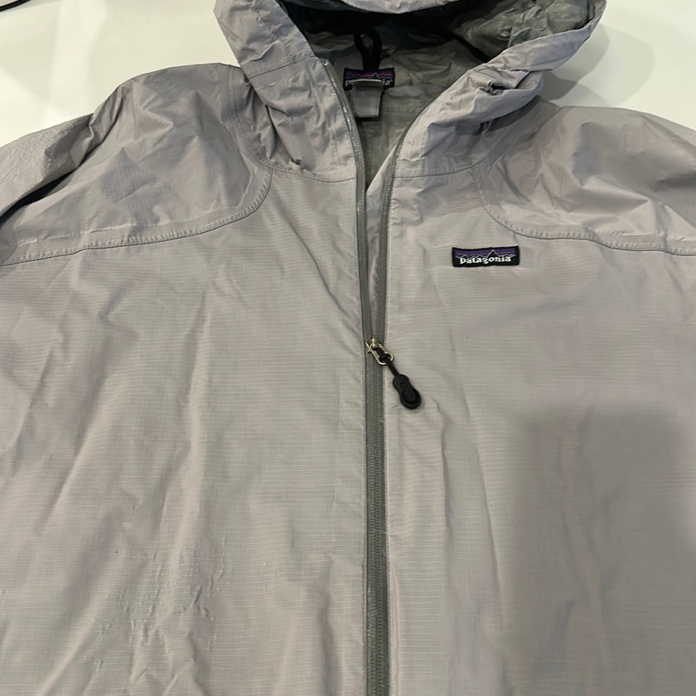 Patagonia Gray Hooded Jacket